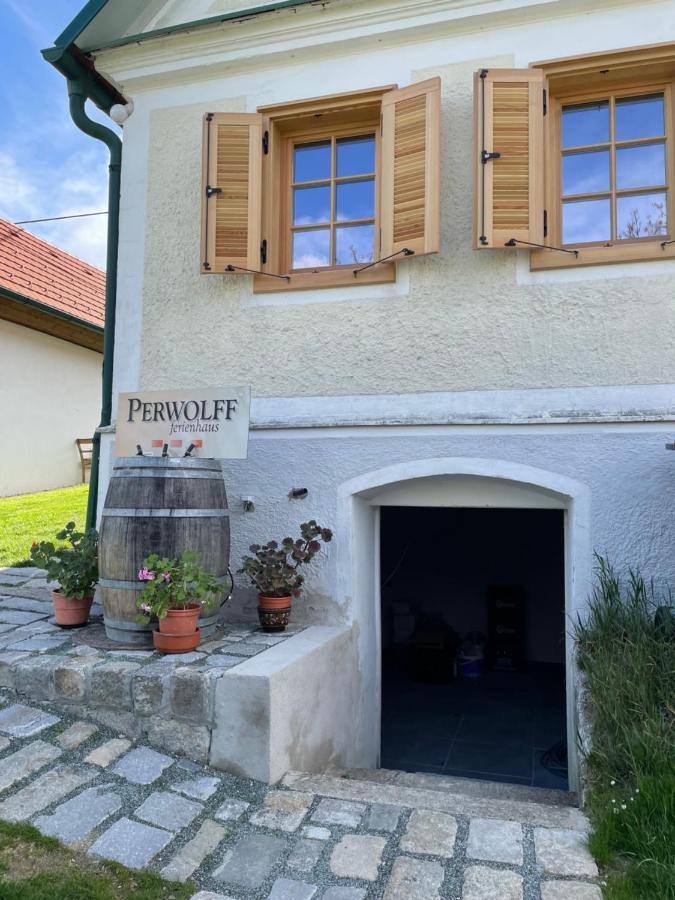 Ferienhaus Perwolff Eisenberg an der Pinka Exterior foto